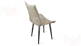 Стул Фэнди К1С  Черный муар, Велюр Confetti Smoke