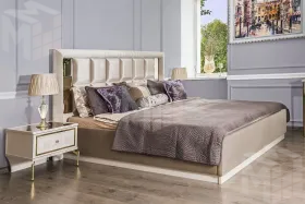Кровать Замира 180x200 см бежевый