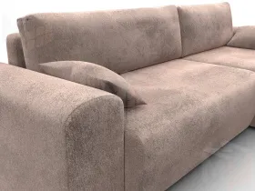 Диван угловой Лига-099 угол универсальный ( TOWER 05 бежевый )