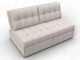 Диван прямой Лига-107 (140) ( JOLY 05 бежевый )