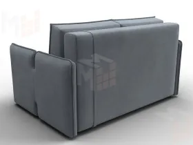 Диван прямой Лига-117 ( TOWER 10 серый )