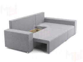 Угловой диван-кровать Маркиз Серый