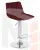 Стул барный DOBRIN TAILOR (винный велюр (MJ9-35))