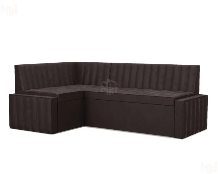 Вермут Левый угол (Бархат шоколадный STAR VELVET 60 COFEE) 213х82х133 см