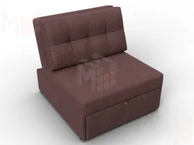 Кресло-кровать Лига-107 (80) ( JOLY 09 бордовый )