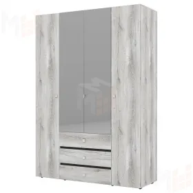 Шкаф для одежды и белья Neo 555 Дуб шавиниган