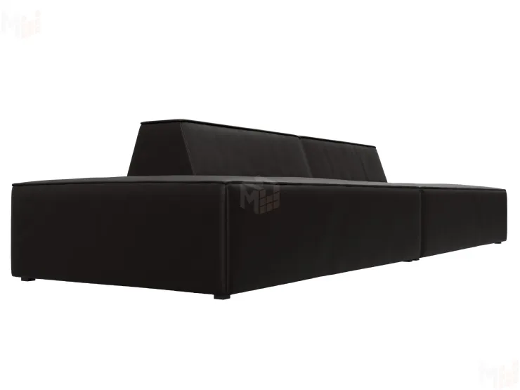 Диван прямой модульный Монс лофт ( GRIFON 12 коричневый )