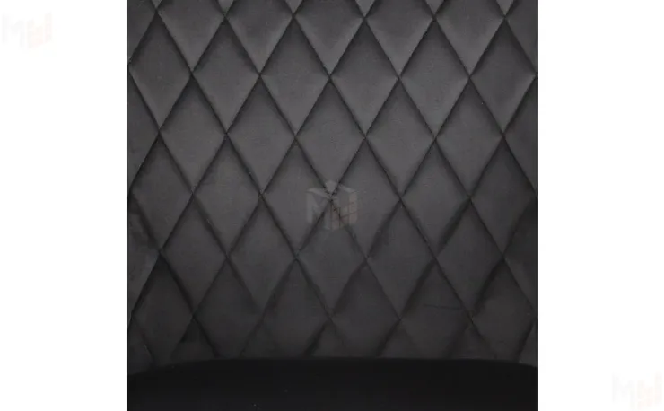 Полубарное поворотное кресло Барли К Confetti  черный H75/черный