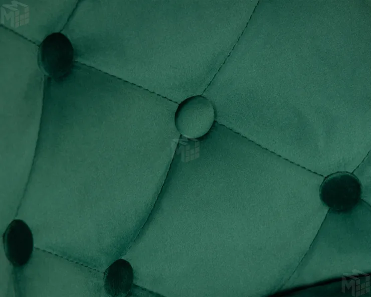 Стул барный DOBRIN JOSEPH BLACK (зеленый велюр (MJ9-88))