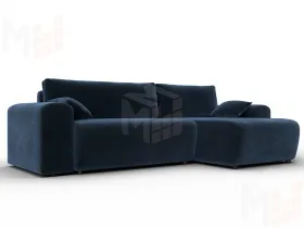 Диван угловой Лига-099 угол универсальный ( TOWER 13 синий )