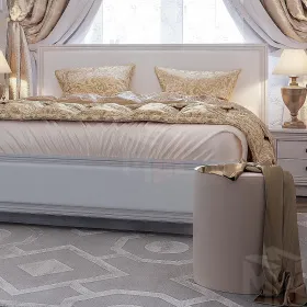 Кровать с подъемным механизмом  PAOLA 308 Люкс (1400) Ясень светлый 