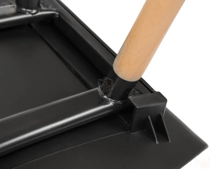 Стул обеденный DOBRIN ALIEN (ножки светлый бук, цвет чёрный (B-03))