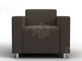 Кресло Лига-093 ВН ( Амур 05 коричневый )