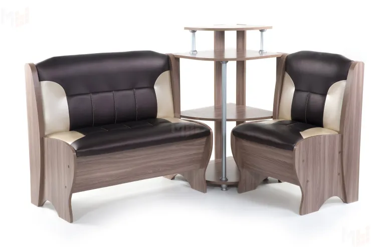 Кухонный уголок Лотос (ясень темный 221/101)