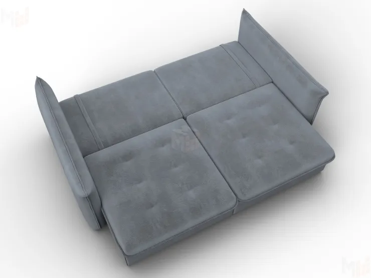 Диван прямой Лига-100 НПБ ( TOWER 10 серый )