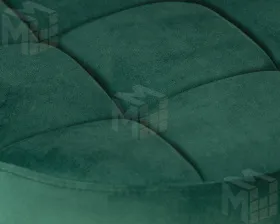 Табурет барный DOBRIN BRUNO GOLD (зеленый велюр (MJ9-88))