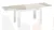 Стол раздвижной Промо  тип 4 Белый, Дуб Сонома светлый