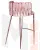 Стул барный DOBRIN EMMA ROSE GOLD (розовый велюр (VF-10))