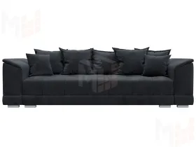 Диван прямой НордСтар НПБ ( TOWER 11 темно-серый )