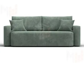 Диван прямой Лига-118 НПБ ( BRUT 08 зеленый )