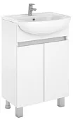 Тумба под умывальник "Арго 55 Норма" без ящика Айсберг