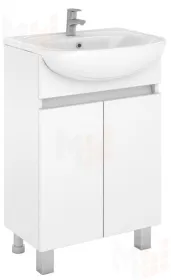 Тумба под умывальник "Арго 55 Норма" без ящика Айсберг