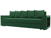 Диван прямой Дубай Лайт ( SEVEN 626 зеленый )