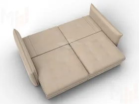 Диван прямой Лига-100 НПБ ( SEVEN 729 бежевый )