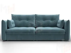 Диван прямой Лига-100 НПБ ( SEVEN 113 бирюзовый )