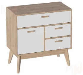 Комод с дверцей и тремя ящиками Калгари
