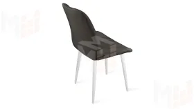 Стул Марвел  К1С Исп. 2 Белый матовый Велюр Confetti Stone