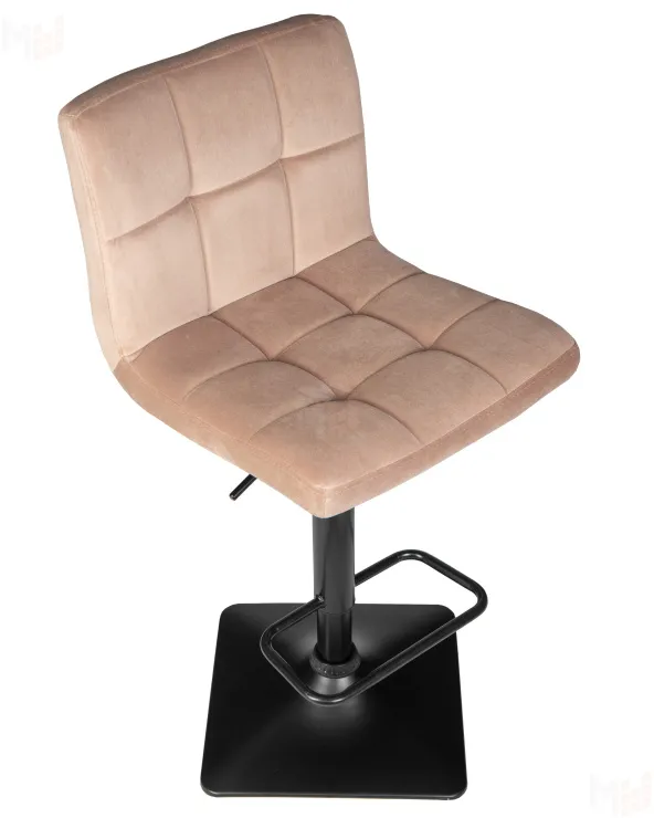 Стул барный DOBRIN DOMINIC (мокко велюр (MJ9-9))