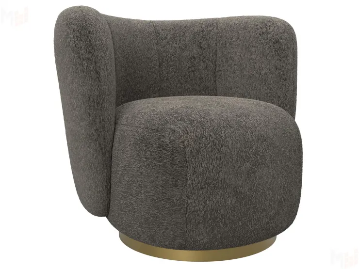 Кресло Лига-072 ( букле CAMBY 33 коричневый )