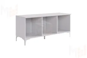 Тумба Зефир  115.01 белое дерево/пудра розовая (эмаль)