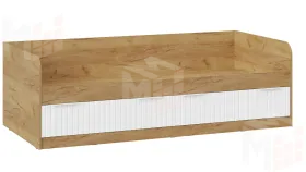 Кровать комбинированная Хилтон 404.006.000 Белый матовый