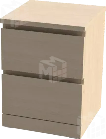 Комод Варма 2  дуб беленый