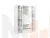 Шкаф Сириус 4 двери 1 ящик (2 зеркала) высокий, белый