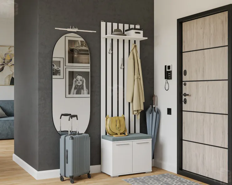 Вешалка Калифорния (Белый)