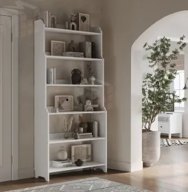 Стеллаж «Вествик» арт.414135002300 /Белый лак/