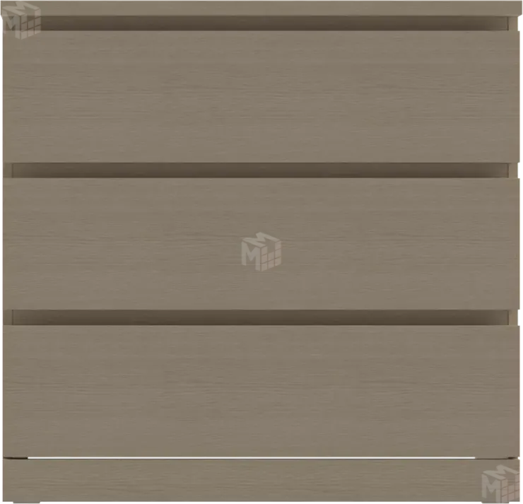 Комод Варма 3 дуб беленый