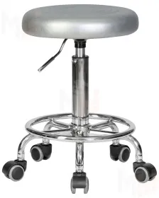 Табурет мастера DOBRIN BILLY (серебрянный)