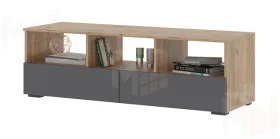 Тумба ТВ Хелен ТБ 02 дуб крафт золото - серый графит