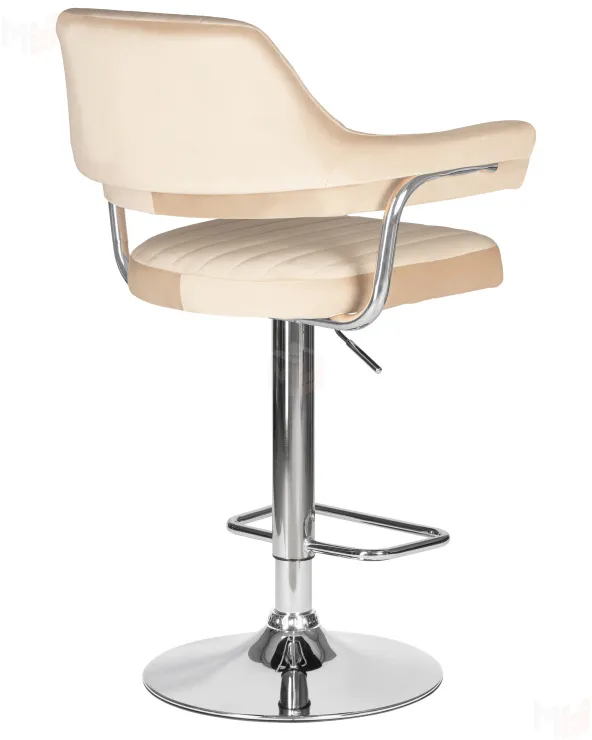 Стул барный DOBRIN CHARLY (бежевый велюр (MJ9-10))