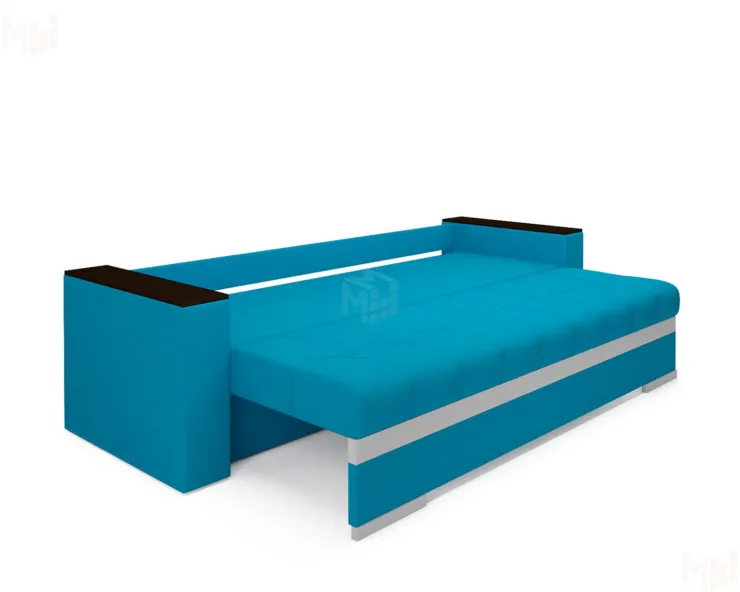 Диван еврокнижка Атланта синий