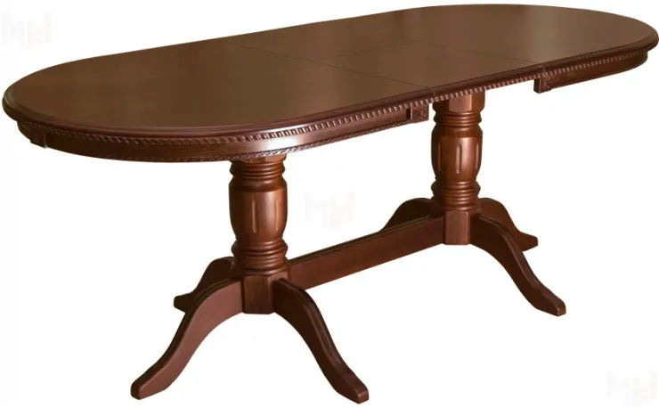 Стол деревянный раскладной Лорель 140 Миланский орех