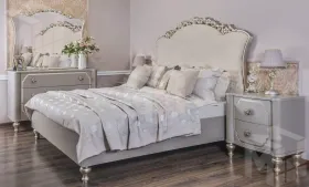 Кровать Лали 180x200 см серый камень