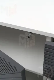 Комод Копенгаген (Белый/серый графит)