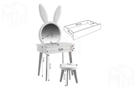 Набор детский Зайка