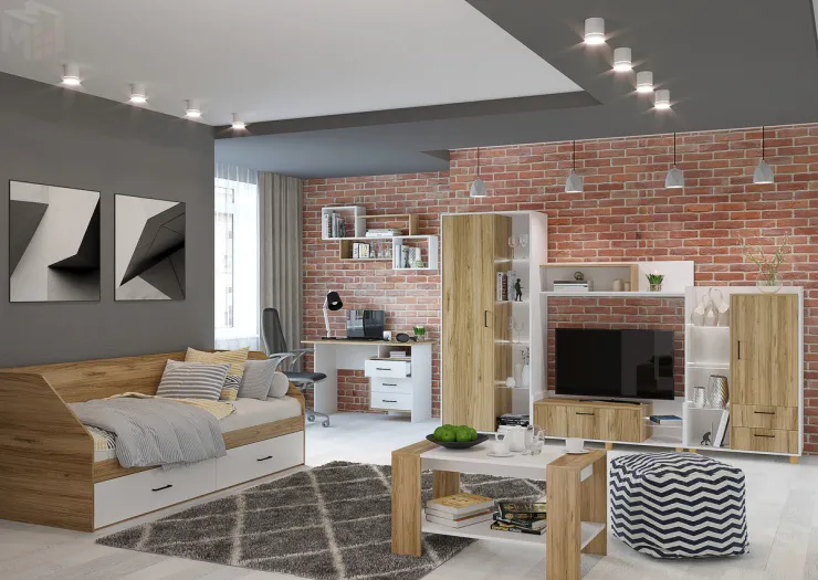 Кровать Лайт 80/2 ящика