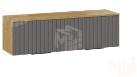 Шкаф настенный Хилтон  404.001.000 Графит